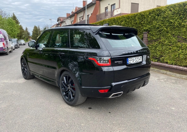 Land Rover Range Rover Sport cena 349935 przebieg: 47000, rok produkcji 2020 z Szczecin małe 596